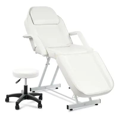 Massage Table with Stool Adjustable Tattoo Lash Bed Home Beauty Salon