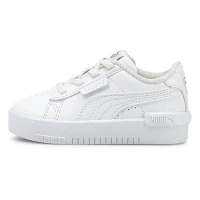 PUMA Kids Jada Alternative Closure Sneaker White White Silver US U