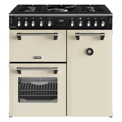 Stoves Richmond 90cm Dual Fuel Range Cooker - Cream - A/A/A Rated