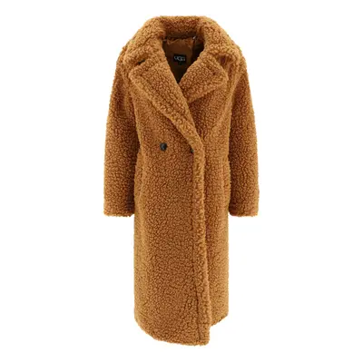 UGG Gertrude Long Teddy Coat -Chestnut