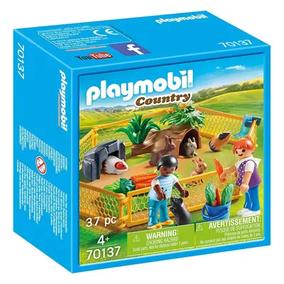 Playmobil Country Farm Animal Enclosure 37PC Playset