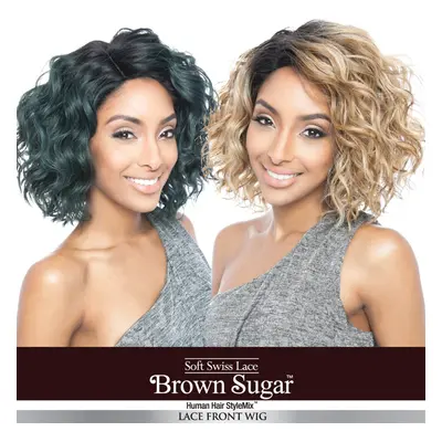 ISIS Human Hair Blend Wig Brown Sugar BS120 (SR2/HONEYASH)