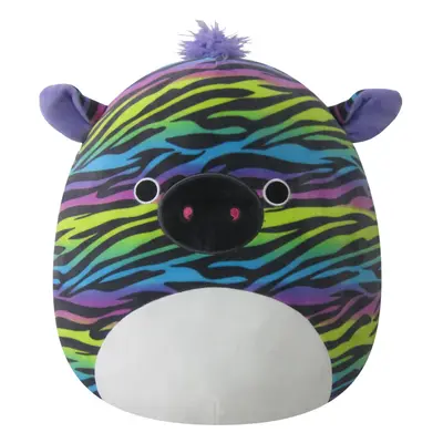 Squishmallows Original 14-Inch Safiyah Rainbow Zebra - Large Ultrasoft