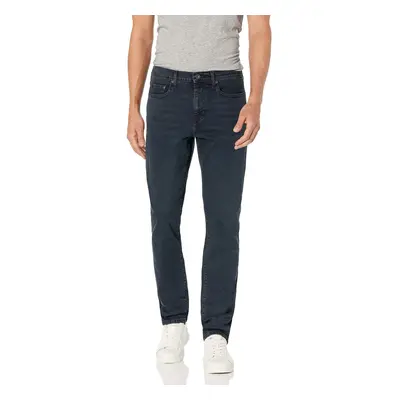 Men's Comfort Stretch Straight Slim-Fit Jean (Previously Goodthreads), Blue Black Vintage, 38W x