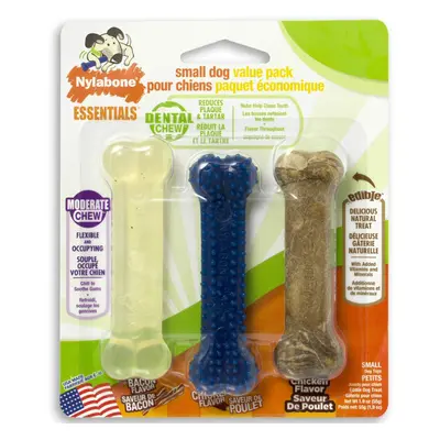 Nylabone Extra Small Dog Chew Toy Value - Pack