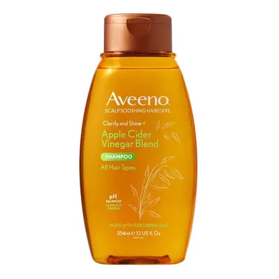 Aveeno Itchy Scalp Soothing & Clarifying Shampoo with Apple Cider Vinegar for Greasy Hair 354ml