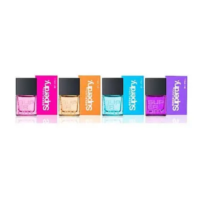 Superdry Neon Gift Set 25ml EDT Neon Pink + 25ml EDT Neon Blue + 25ml EDT Neon Purple + 25ml EDT