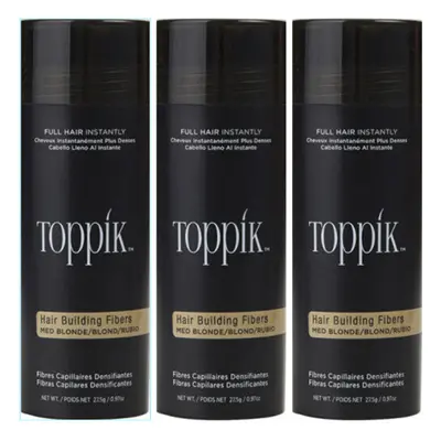 Toppik Hair Building Fibers - # Medium Blonde 27.5g/0.97oz( pk3)