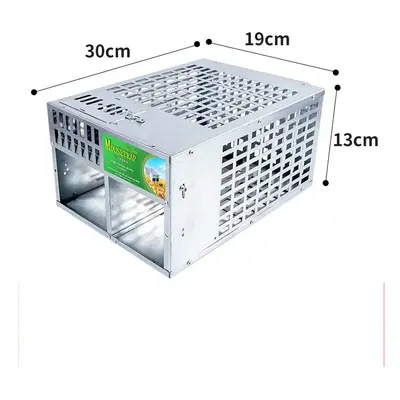 (two doors A) Household Large automatic continuous Reusable Catch Mouse Traps Bait Snap Catcher 