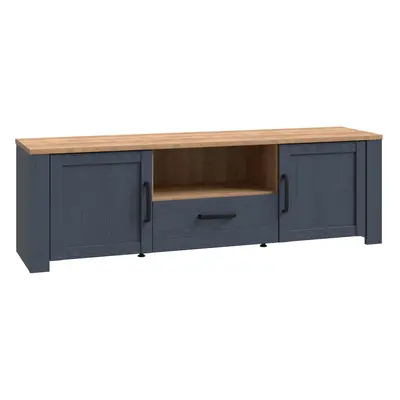 Bohol TV Unit in Riviera Oak/Navy