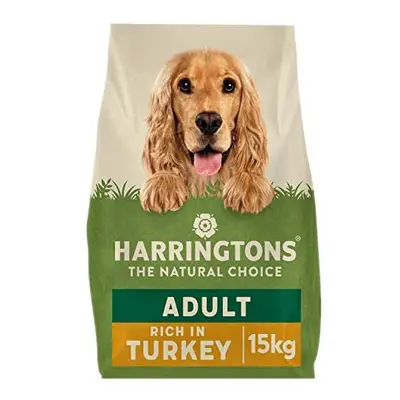 Harringtons Complete Dry Dog Food Turkey & Veg 15kg - Made with All Natural Ingredients