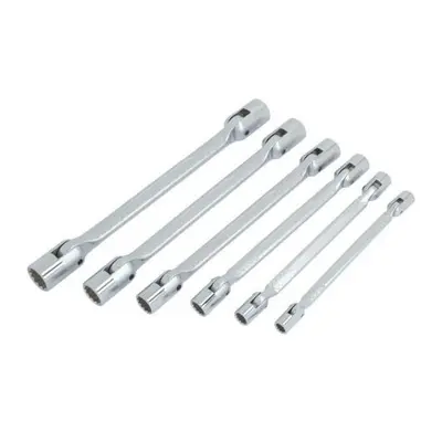 6 PIECE FLEXI HEAD SPANNER WRENCH SET