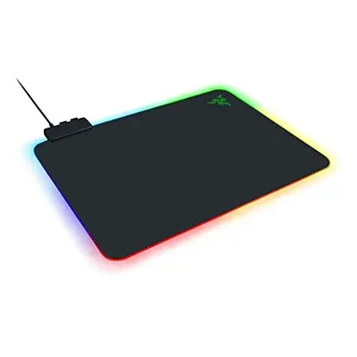 Firefly V2 Gaming Mouse Pad Gaming Mouse Mat MicroTextured Surface Cable Holder RGB Chroma Light