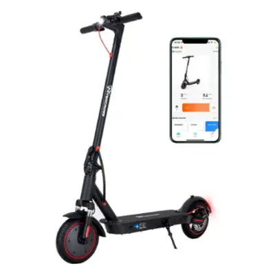 (HITWAY EV10K PRO Electric Scooter App Control, 10'' Foldable 500W)