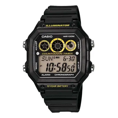 Casio Collection AE-1300WH-1AVEF Watch Illuminator Digital Black Man