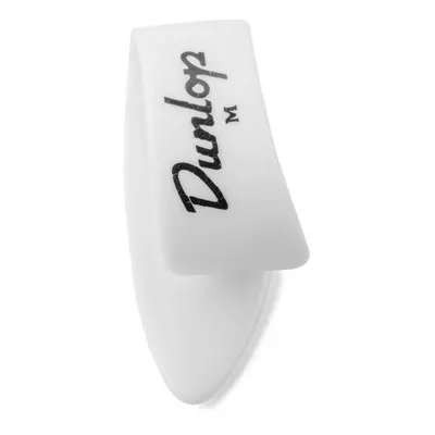 JIM DUNLOP 9002R White Plastic Thumbpicks Medium 12/Bag