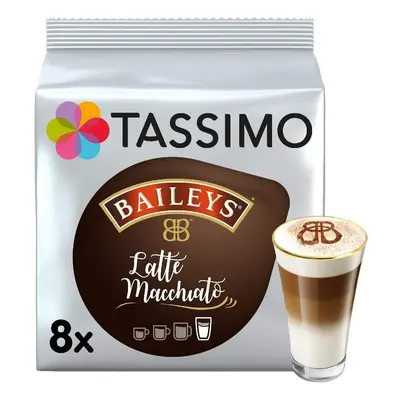 Tassimo Baileys Latte Macchiato Coffee Pods x8 (Pack of 5, Total Drinks)