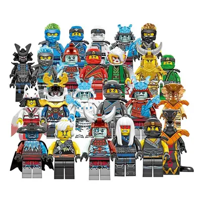 Set Of Pcs Ninja Mini Figures