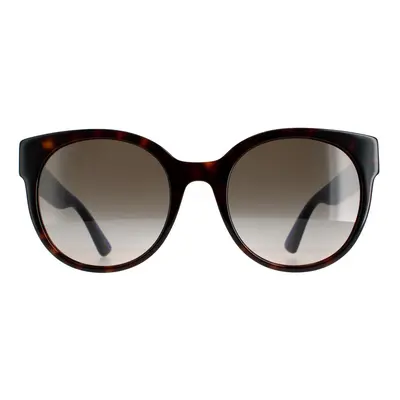 Gucci Sunglasses GG0035SN Havana with Blue and Red Brown Gradient