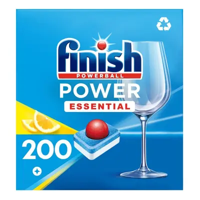 Finish All In One Deep Clean Powerball Dishwasher Tablets Lemon Sparkle x2 pack