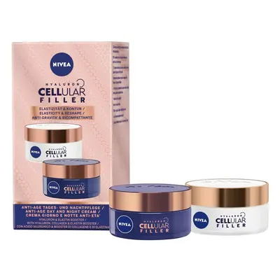 NIVEA Cellular Elasticity Duo Pack, NIVEA Cellular Elasticity Day Cream and Night Cream, Anti Ag