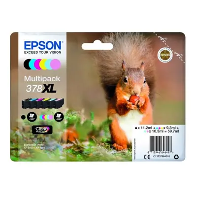 Epson C13T37984020 (378XL) Ink cartridge multi pack, 11,2ml 3x9,3ml 2x10,3ml, Pack qty