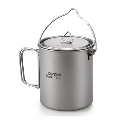 Lixada Ultralight 750Ml Portable Titanium Water