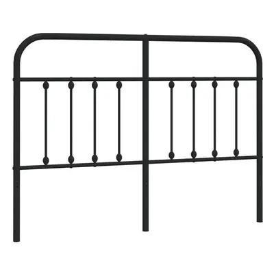 (black, cm) vidaXL Metal Headboard Bed Header Bed Headboard Black Headboard Black cm