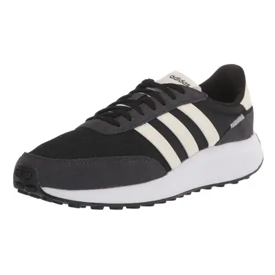 adidas Women's 70s Running Shoe Black/Off White/Carbon