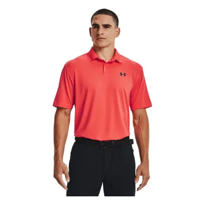 Under Armour Men's Performance 2.0 Golf Polo Rush Red (820)/Academy Blue 4X-Large