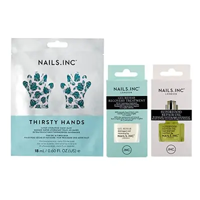 Nails.INC Healthy Hands 3-Piece Nail Treatment Set (Worth Value 35)