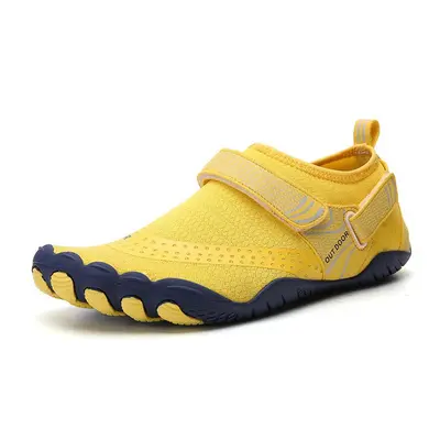 (Yellow, 39) Quick Drying Outdoor Wading Swimming Shoes Men Women