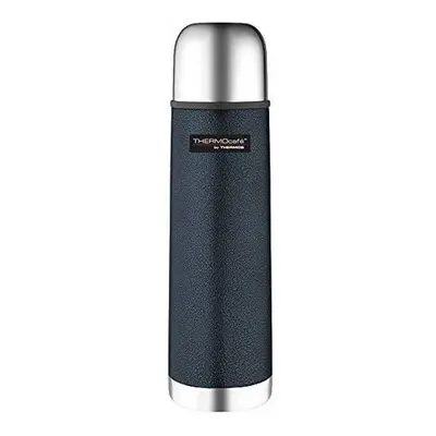 Thermos ThermoCafÃ© Stainless Steel Flask, Hammertone Blue, L