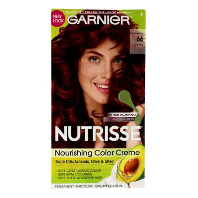 Garnier Nutrisse Nourishing Color Creme - True Red - Application Hair Color