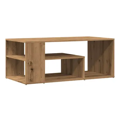 (artisan oak) vidaXL Coffee Table Engineered Wood Couch End Center Sofa Table Multi Colours