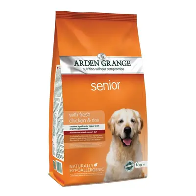 (6 kg) Arden Grange Adult Senior Chicken Dry Dog Food