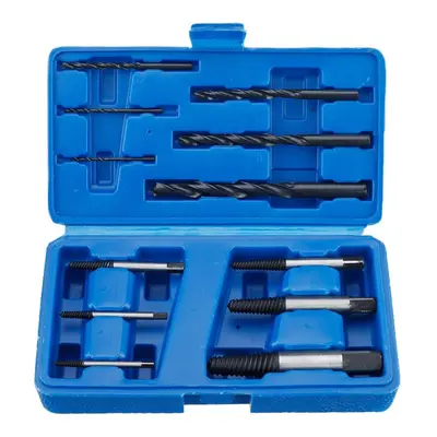 12Pcs Damaged Screw Extractor/ Drill Bit Set Bolt Stud Removal Kit Set with Case