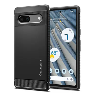 Spigen Rugged Armor Designed for Pixel 7a case (2023) - Matte Black