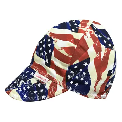 Comeaux Caps Reversible Welding Cap Stars & Stripes Size 7-5/8