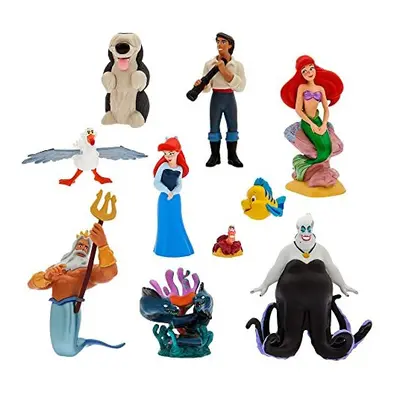 Disney Store Official The Little Mermaid Deluxe Figurine Playset