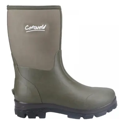 Kensington | Green | Unisex Calf-Length Wellingtons