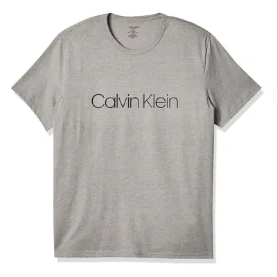 Calvin Klein Men's Ck Chill Lounge Logo T-Shirt Wolf Grey Heather