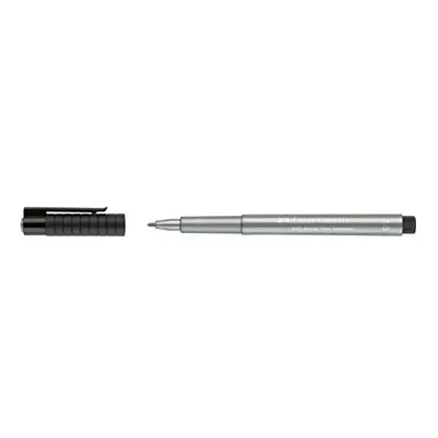 Faber-Castell Pitt Bullet Tipped Artist Brush Pen - Metallic Silver