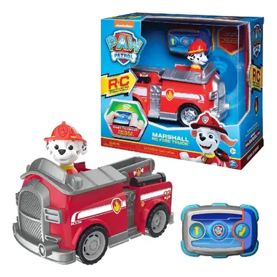 Paw Patrol Marshall Remote Control Fire Truck with 2-way Steering, for Kids Aged and Up (2019)