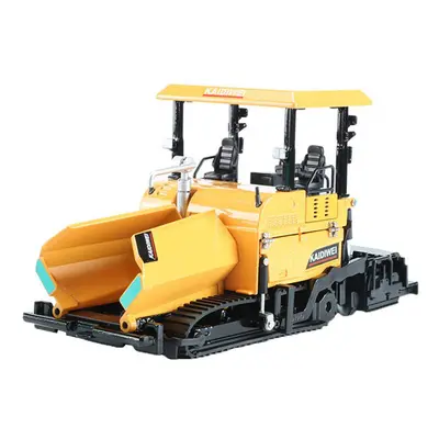 Alloy Machine Paving Asphalt Highway Construction Truck 1:40 Engineering Vehicle Model Decoratio