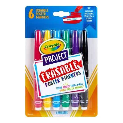 ERASABLE POSTER MARKERS PACK OF