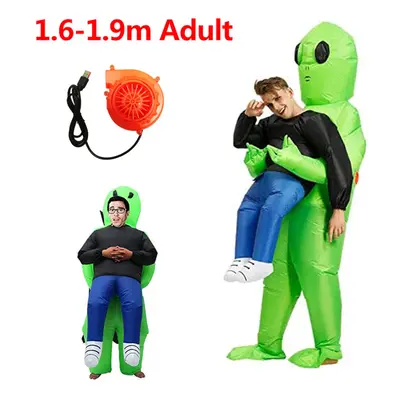 Adult Inflatable Dress Halloween Fancy inflatable Costume Party Alien