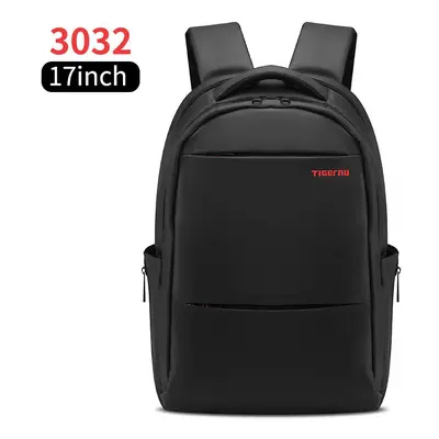 (3032 Black 17) Lifetime Warranty Anti Theft Large Capacity 15.6 inch College Laptop Backpack Me