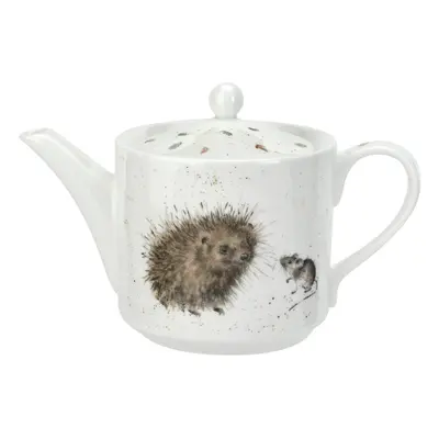 Wrendale Designs Pint Teapot, Hedgehog & Mouse