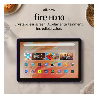 Amazon Fire HD (2023, 13th Gen) (32GB, Lilac)